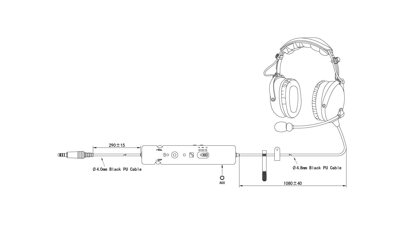 bluetooth aviation headset