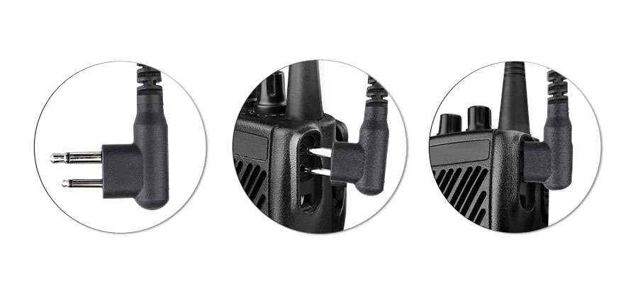 police radio earpiece with mic