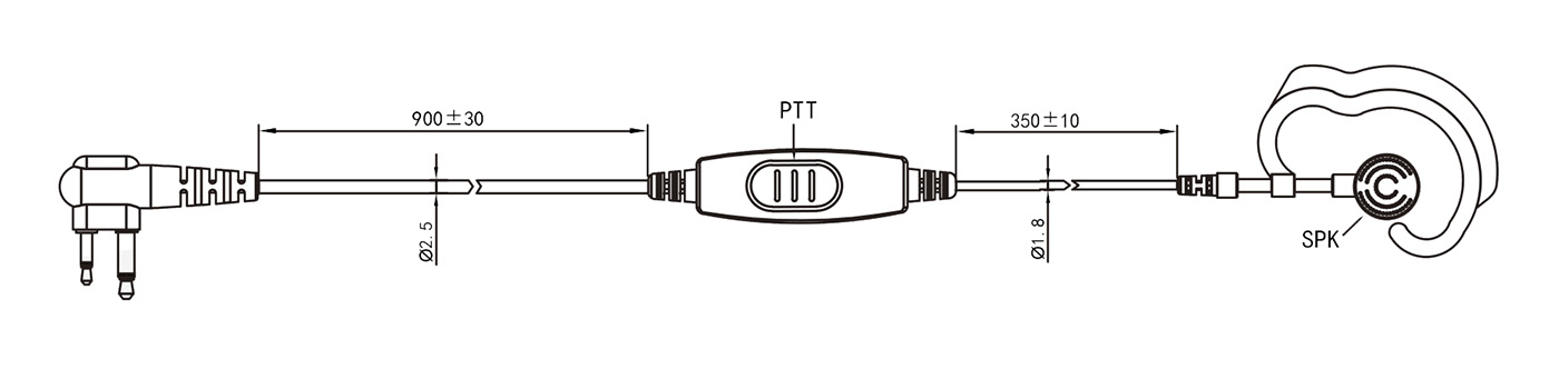 two way earpiece