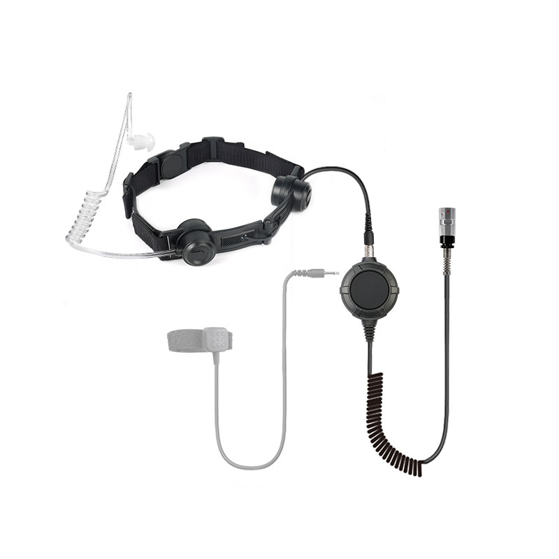 Tactical Bluetooth throat Mic