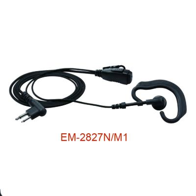 EM-2819N Регулируемый наушник с G-образным кольцом из плетеной ткани для рации Motorola Kenwood